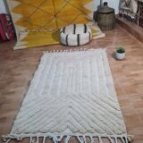 Handmade wool Berber rug 150 X 100 CM
