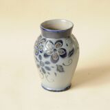 Vintage Stoneware Vase from Alsace Betschdorf - Blue Grey