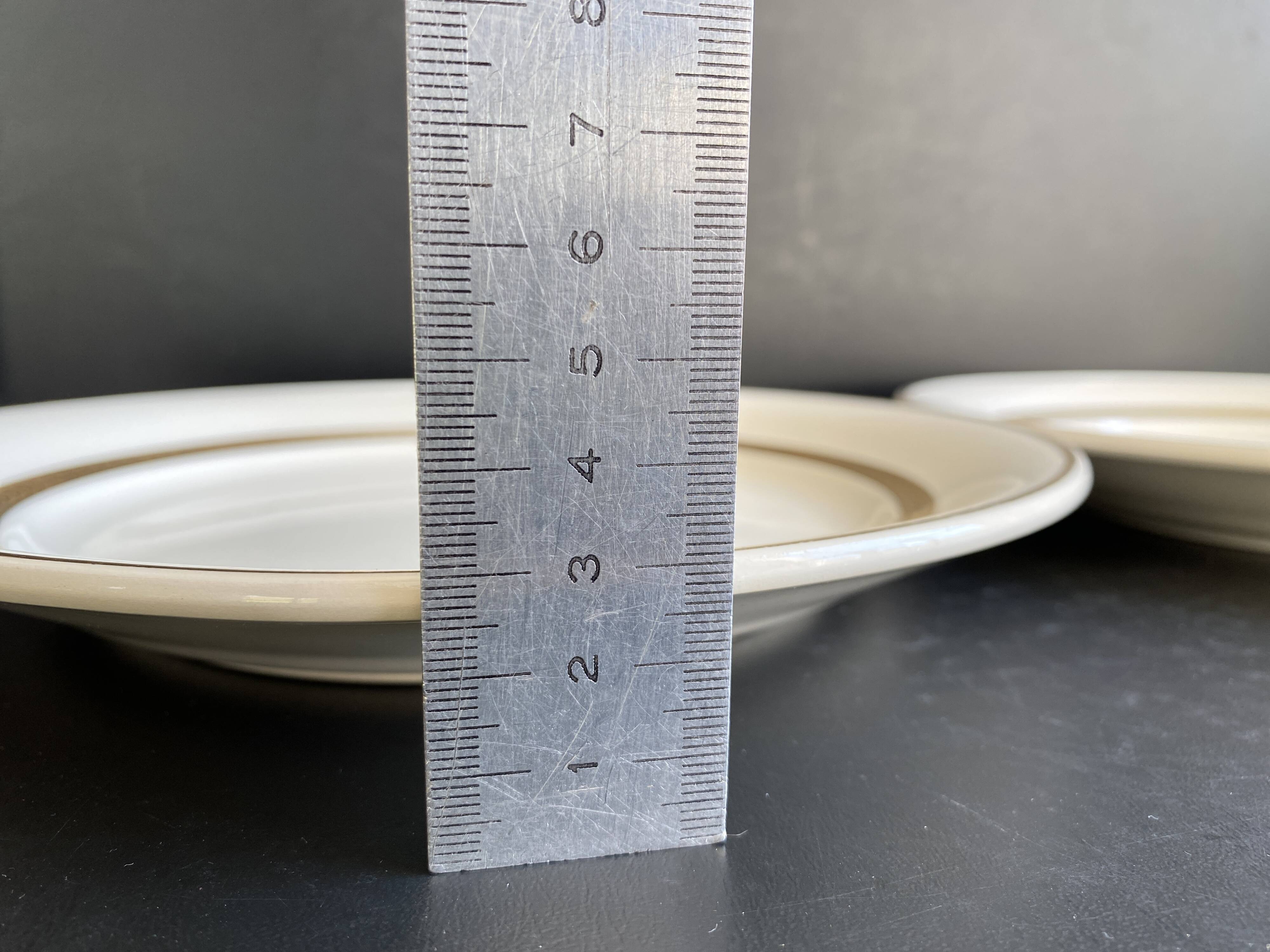 2 Vintage Plates Villeroy & Boch Mettlach - Economic Union France-Sarr