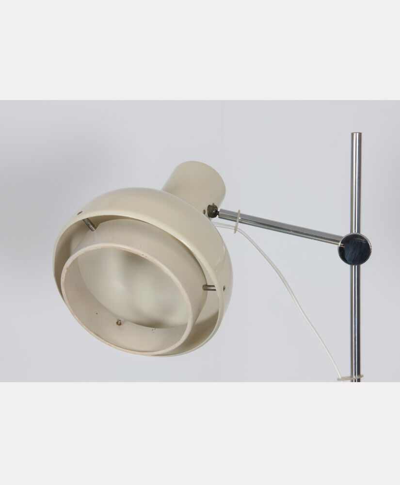 White metal lamppost edited by Napako, 1970