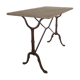 Bistro table 1900 oak tray