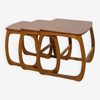 Mid-Century Teak Nesting  Tables from Nathan, 1960s