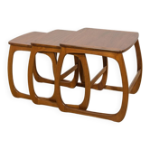 Tables Gigognes Mid-Century en Teck de Nathan, 1960s