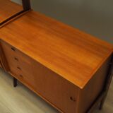 Teak system bookcase, Norwegian design, 1960s, production: Blindheim Mobelf