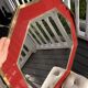 Octagonal mirror Eric Maville