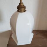 Hanging lamp opaline glass