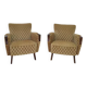 Pair armchairs