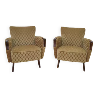 Paire fauteuils