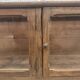 Antique shop display cabinet in oak (renovated)