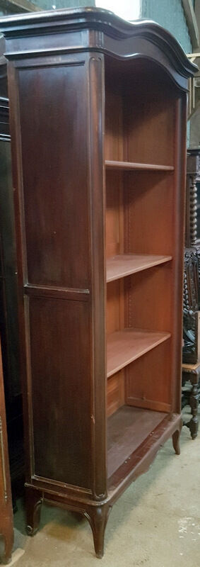 Armoire bibliotheque acajou