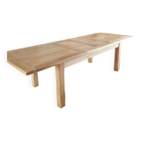 Oak farmhouse table