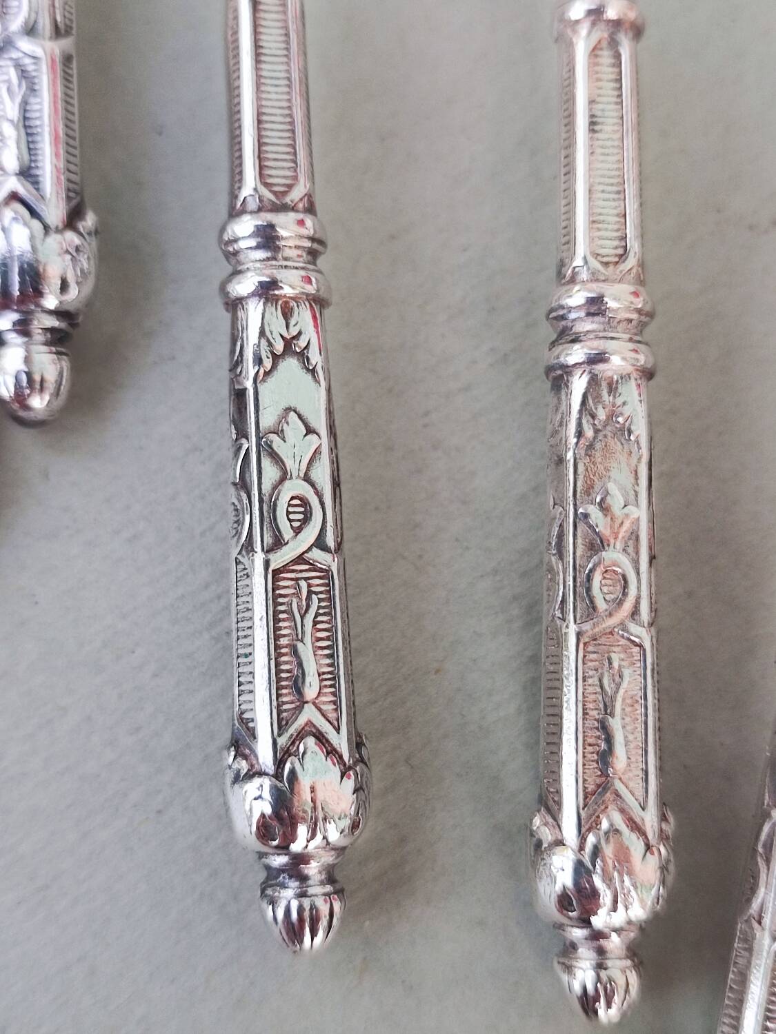 10 X silver plated teaspoons