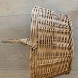 Panier en osier grand format