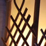 Pair of bamboo sconces 70s