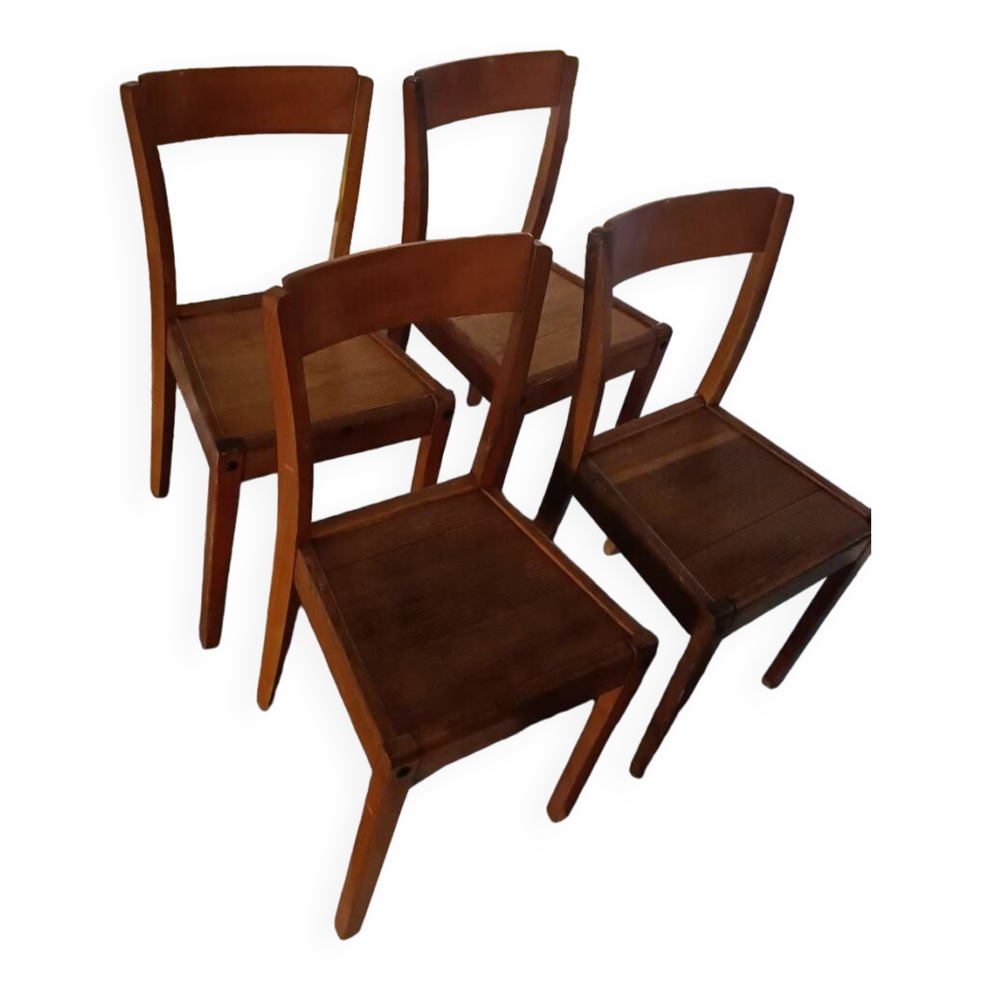 4 Stella bistro chairs from the 50s
