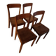 4 Stella bistro chairs from the 50s