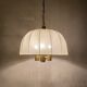 Hanging lamp wkr leuchten, brass chandelier, vintage interior.