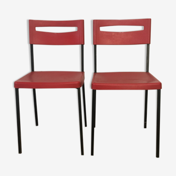 Duo de chaises des années 70