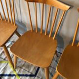 Suite of 4 vintage chairs