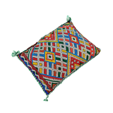 Berber cushion Kilim multicolored