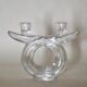 Vannes crystal candle holder
