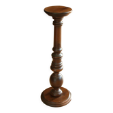 High wooden pedestal - coloumn - height 66 cm - plant stand - Vintage