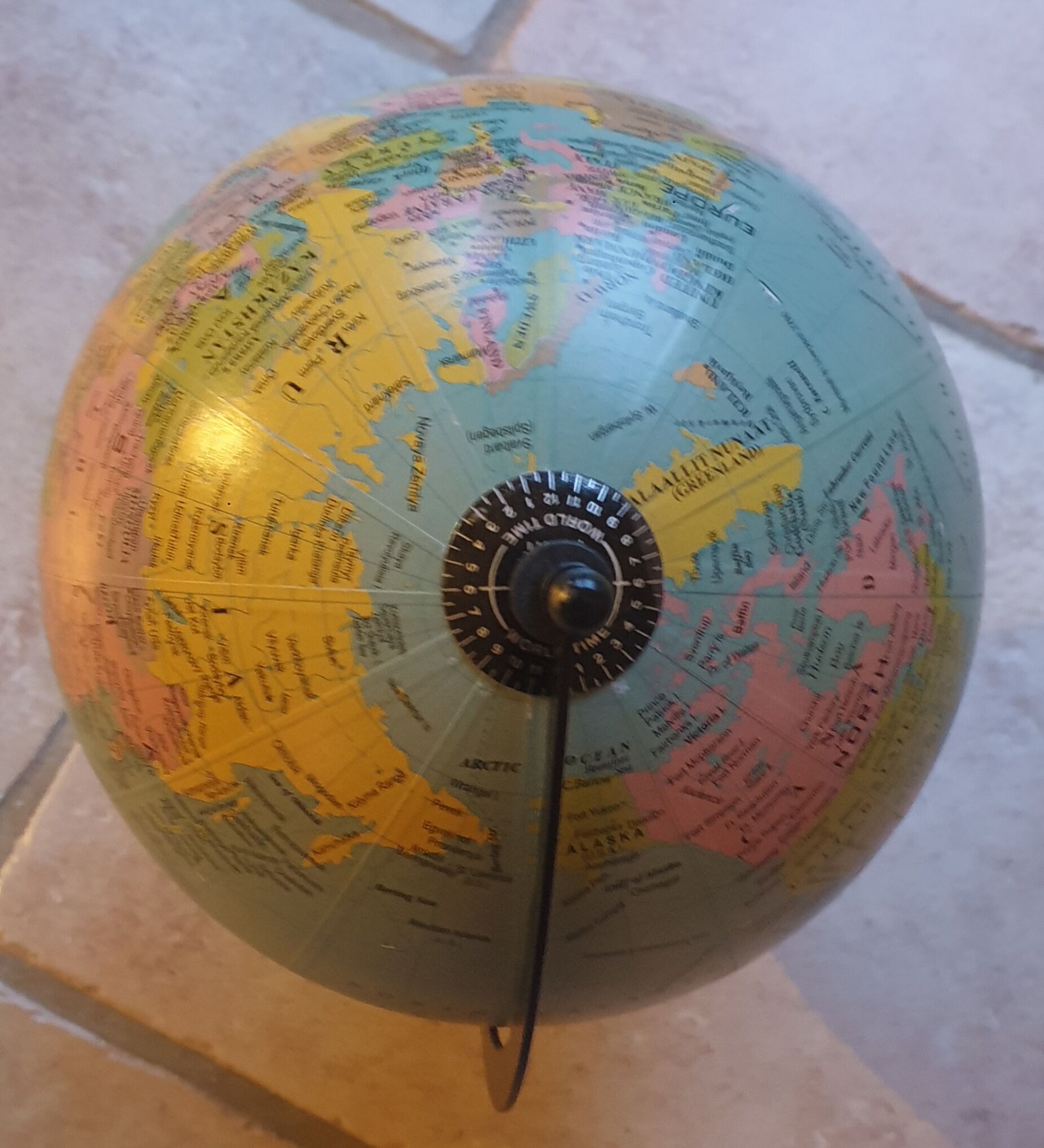 World map – globe