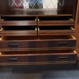 Vintage wandmeubel teak Deens