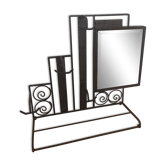 Porte manteau mural vintage art déco