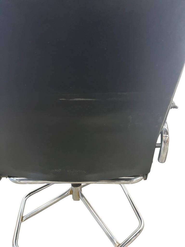 Vintage Danish leather lounge chair / armchair / single chair UNICO