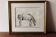 Equestrian watercolour, signed DEM (Denis Moulin)
