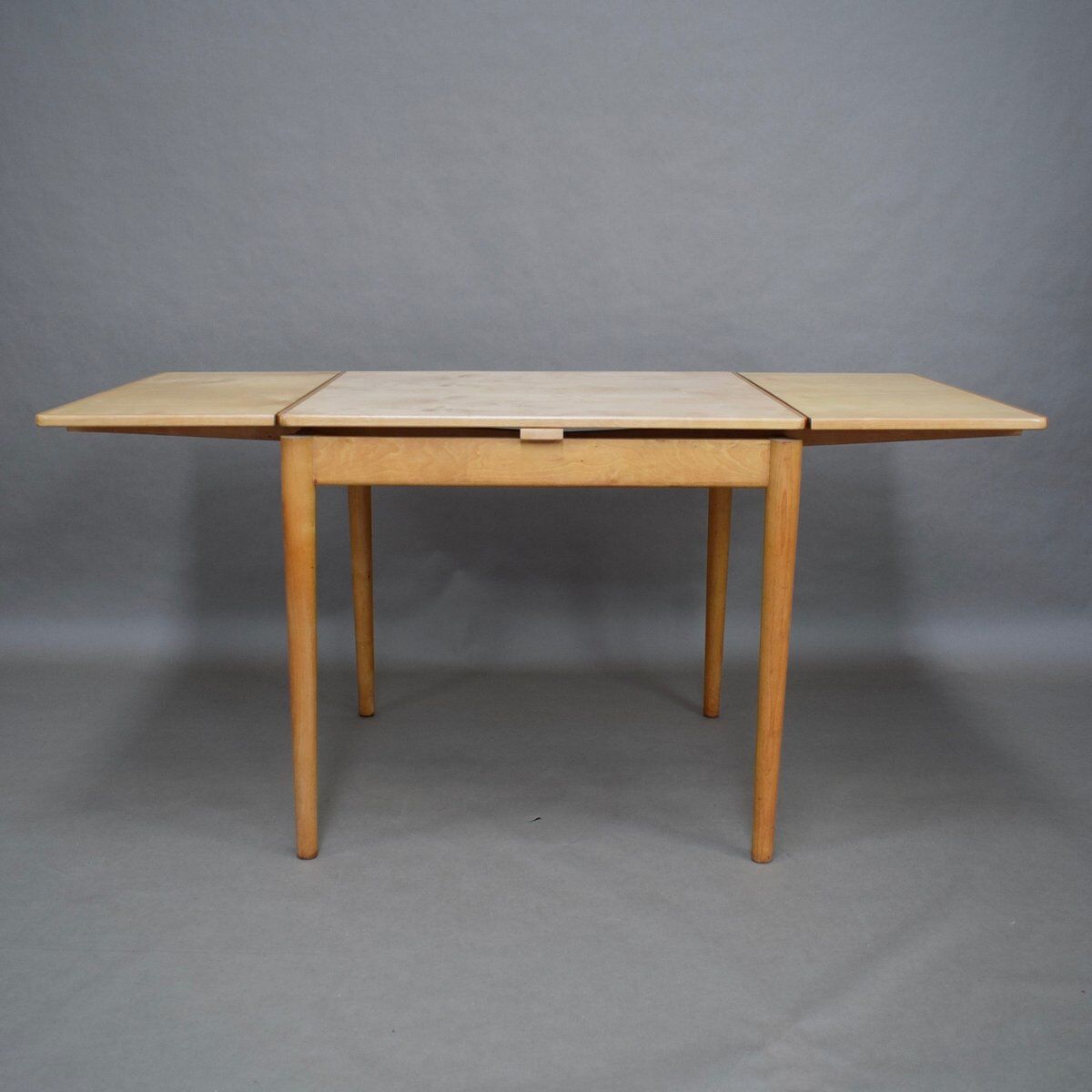 Birch extendable dining table by Cees Braakman for Pastoe, 1950s