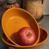 Duo of enamelled cast iron dishes Made in France LE CREUSET vintages
