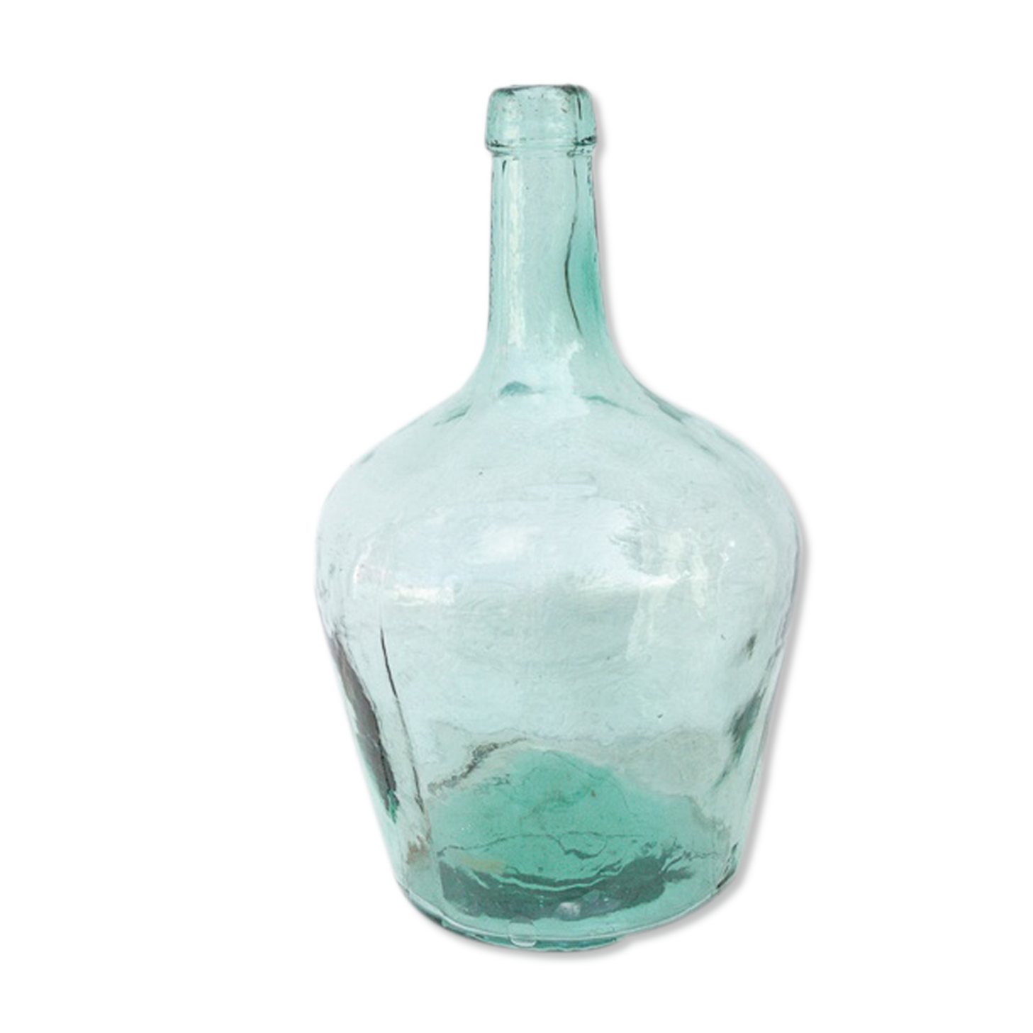 Dame jeanne bleu vert 2l