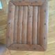 Vintage bamboo and rattan stool