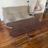 Vintage tubular coffee table