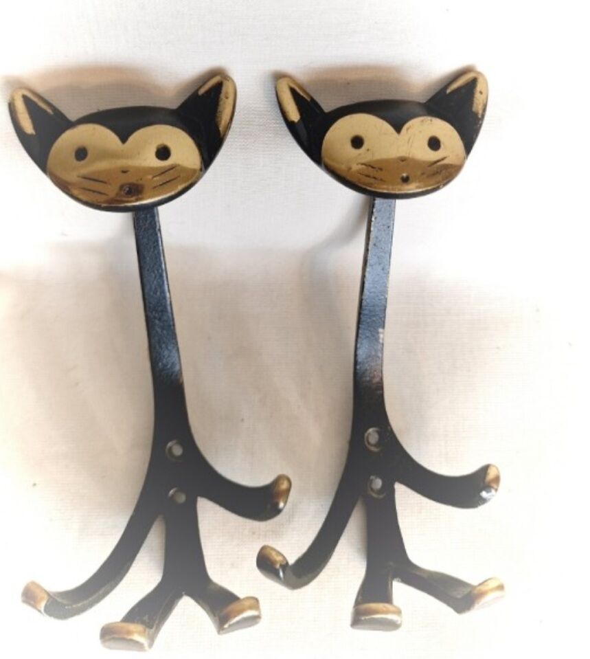 Vintage coat rack walter hump cat
