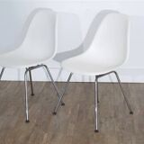 Pair of DSW chairs by Eames for Vitra