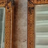 Old triptych mirror