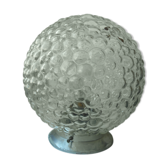 Old bubbled glass ceiling