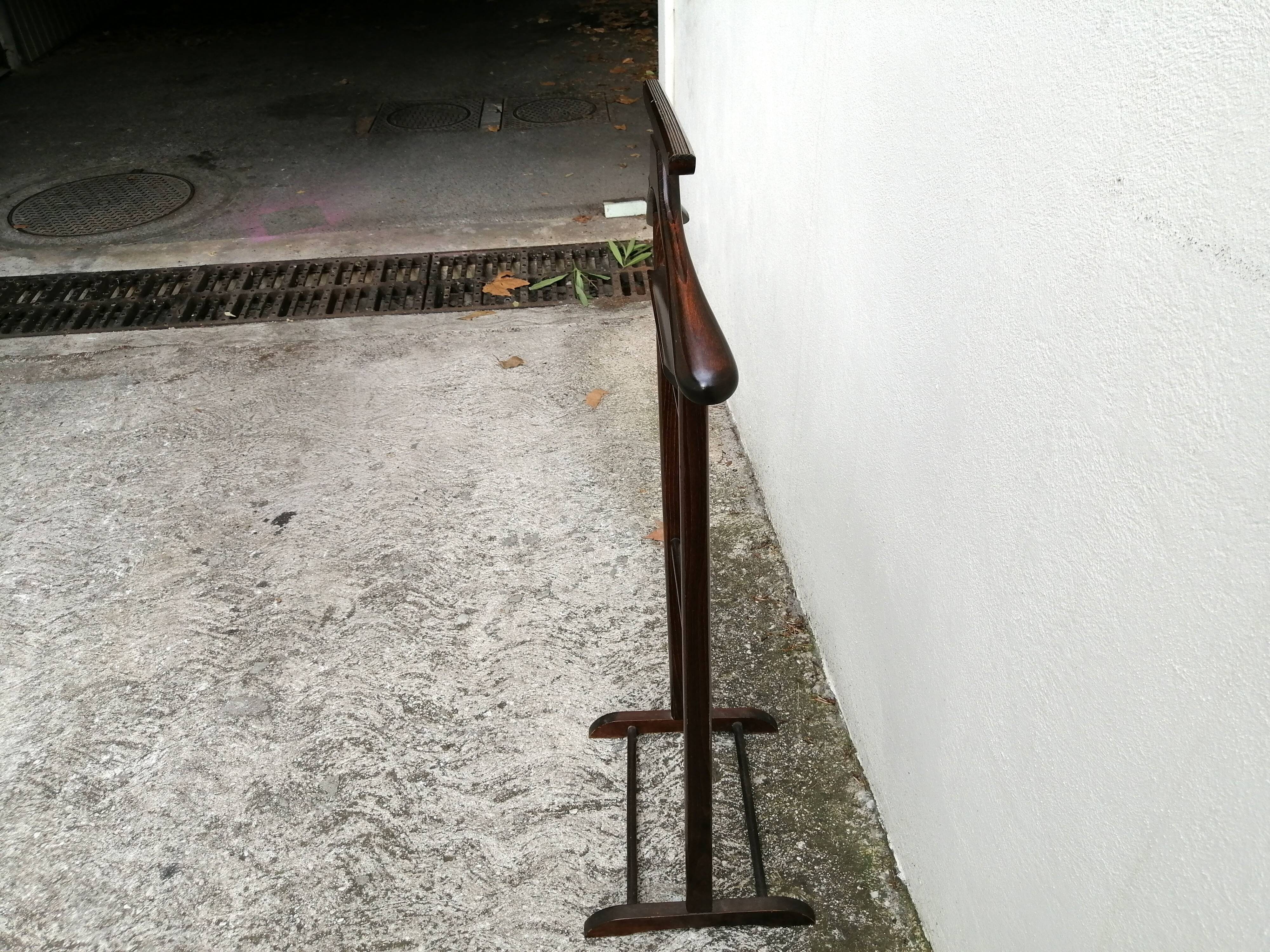 Vintage wooden valet