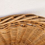 Basket, wicker laundry basket