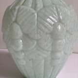 Vase verre de clichy