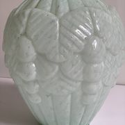 Vase verre de clichy