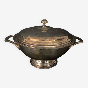 Silver metal tureen 1930