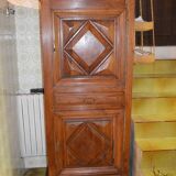 Man standing in solid oak