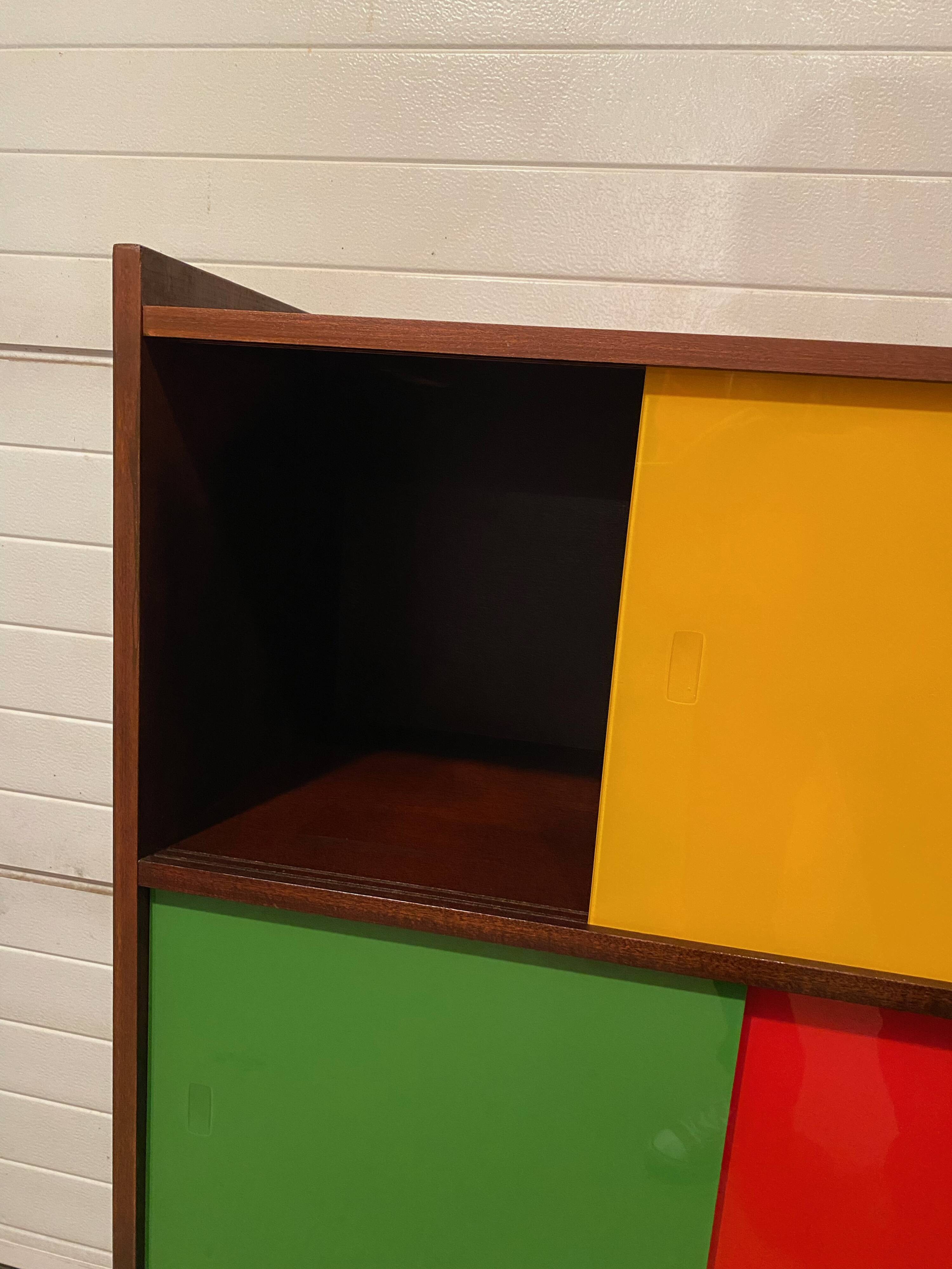 Bibliothèque/vitrine vintage