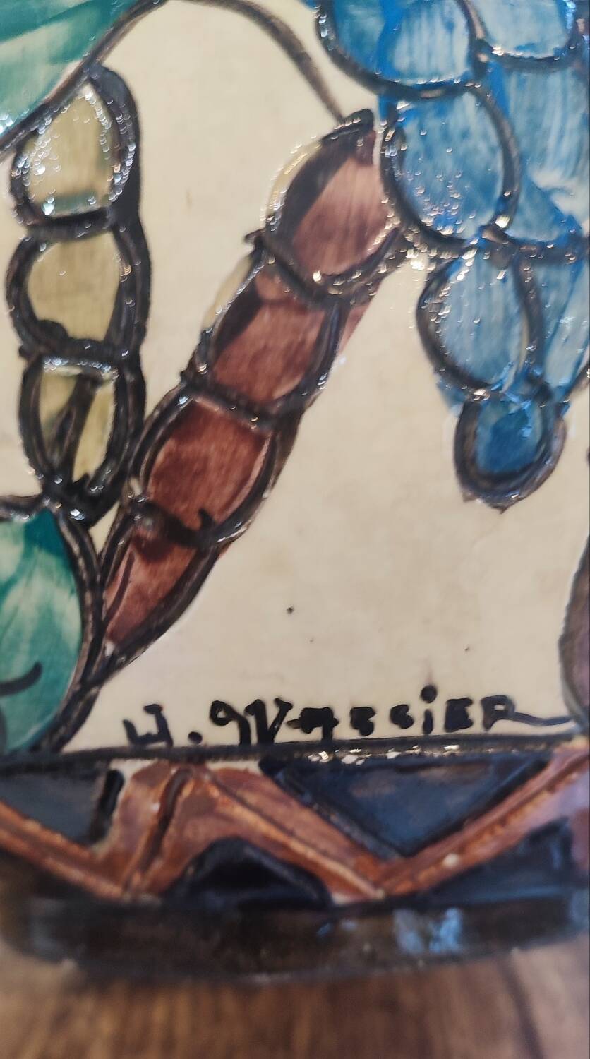 Vallauris ceramic vase by Jérôme Massier