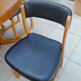 6 vintage Self sled chairs danish