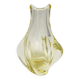 Organic Yellow Vase Miloslav Klinger ZBS - Bohemian Glass